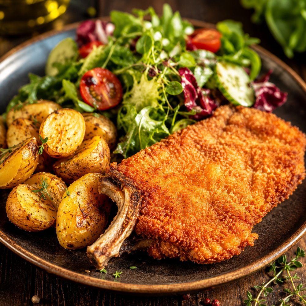 Kotlet Schabowy Z Kością